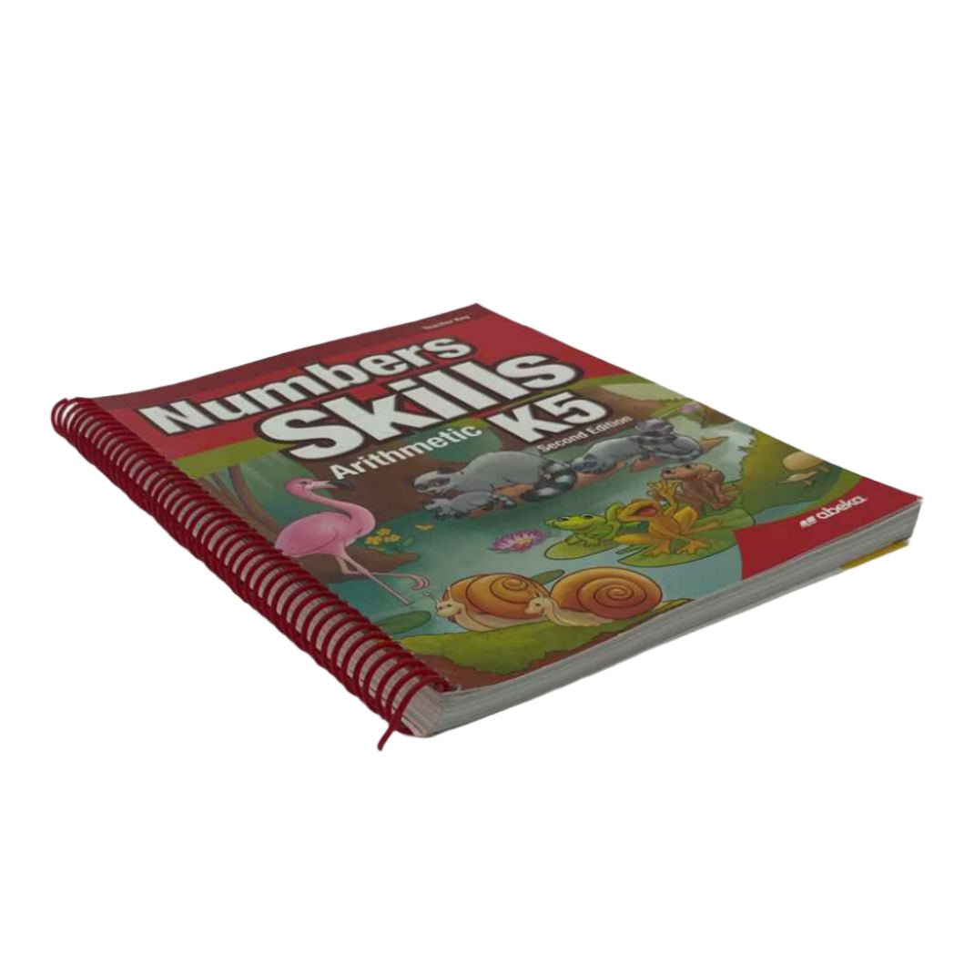 A Beka Kindergarten Numbers Skills Arithmetic K5 Teacher Key 2nd Ed.