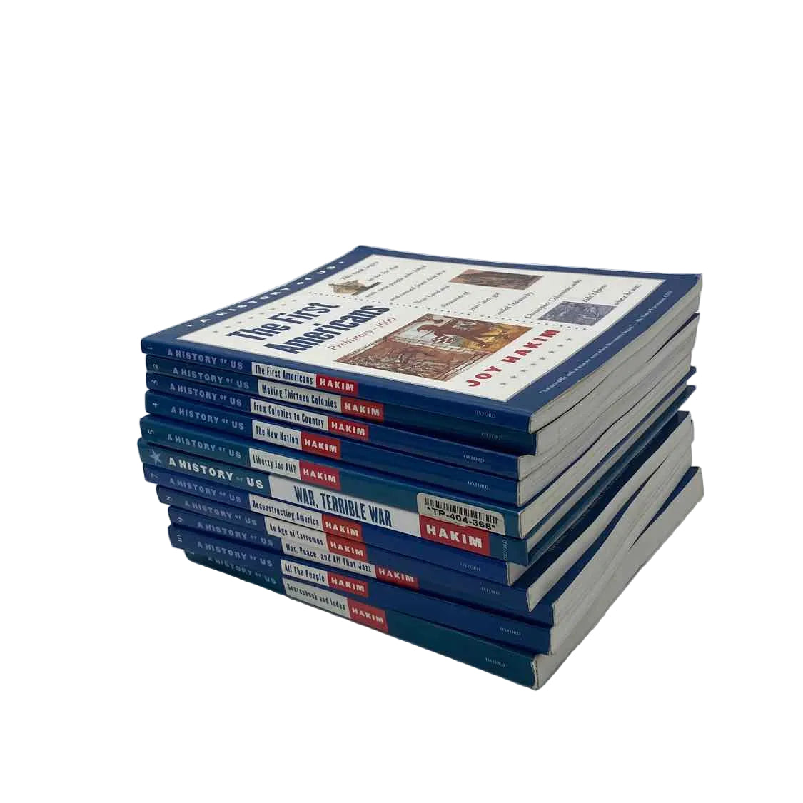 5th-9th Grades Complete Set 3rd Ed. Joy Hakim History Curriculum