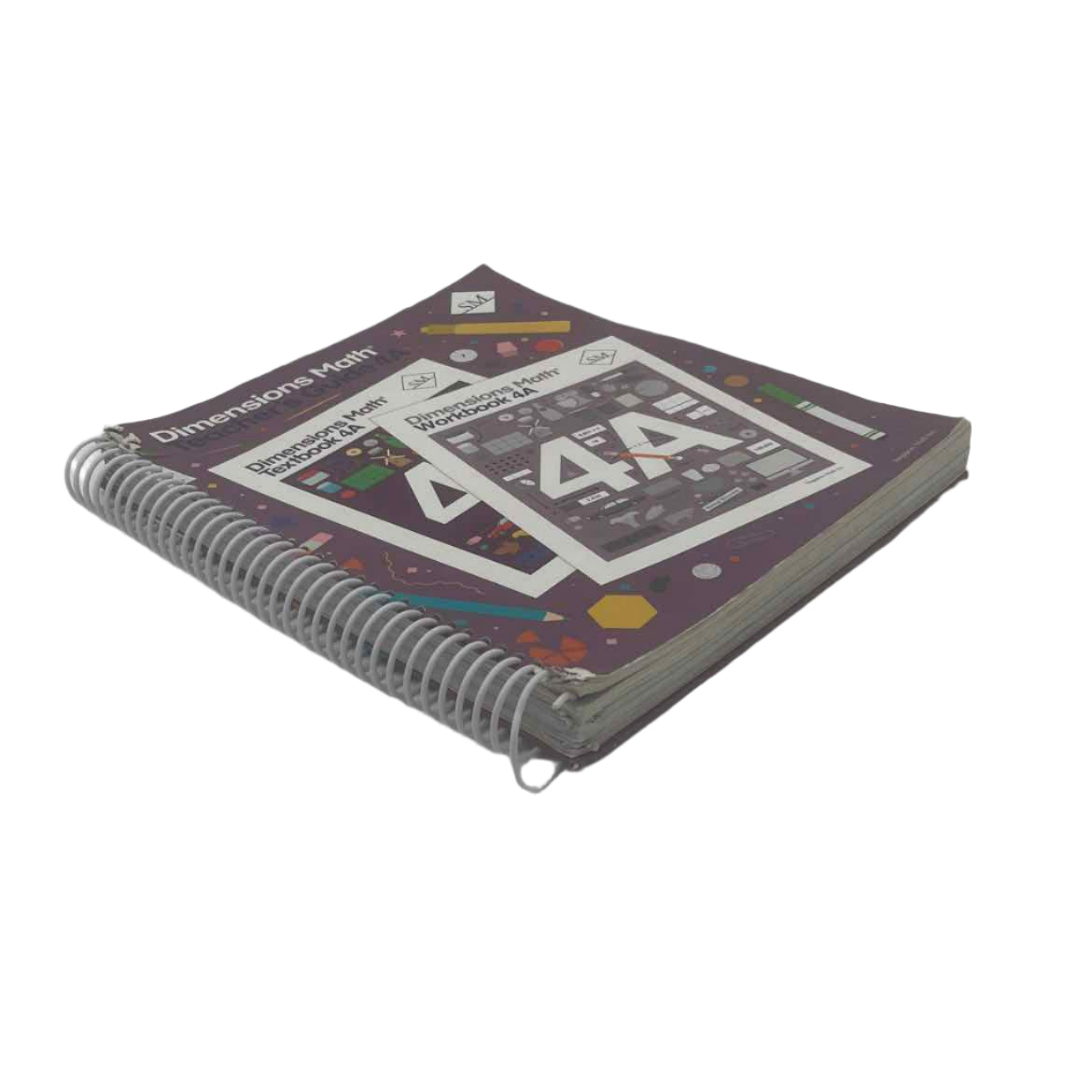 Singapore Math Dimensions Math Teacher's Guide 4A (cover wear)