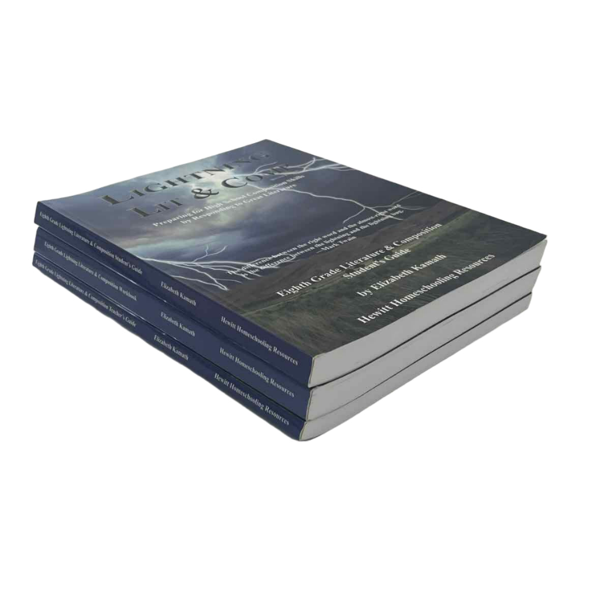 8th Grade Lightning Lit Set (Teacher Guide, Student Guide, Student Workbook)