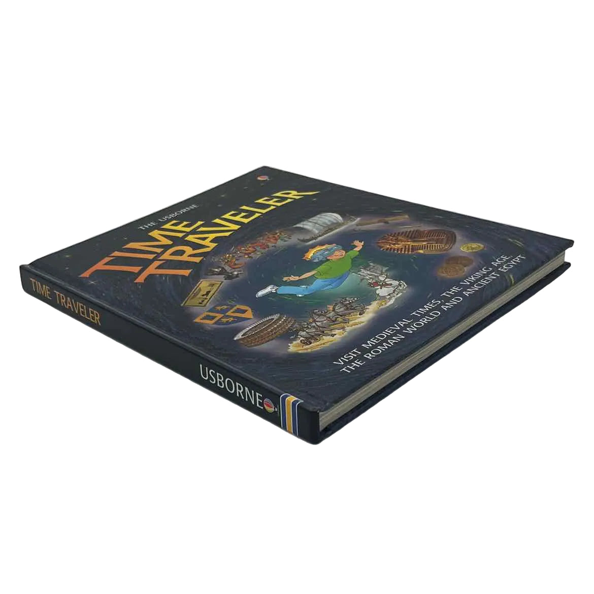 The Usborne Time Traveler on a white background.