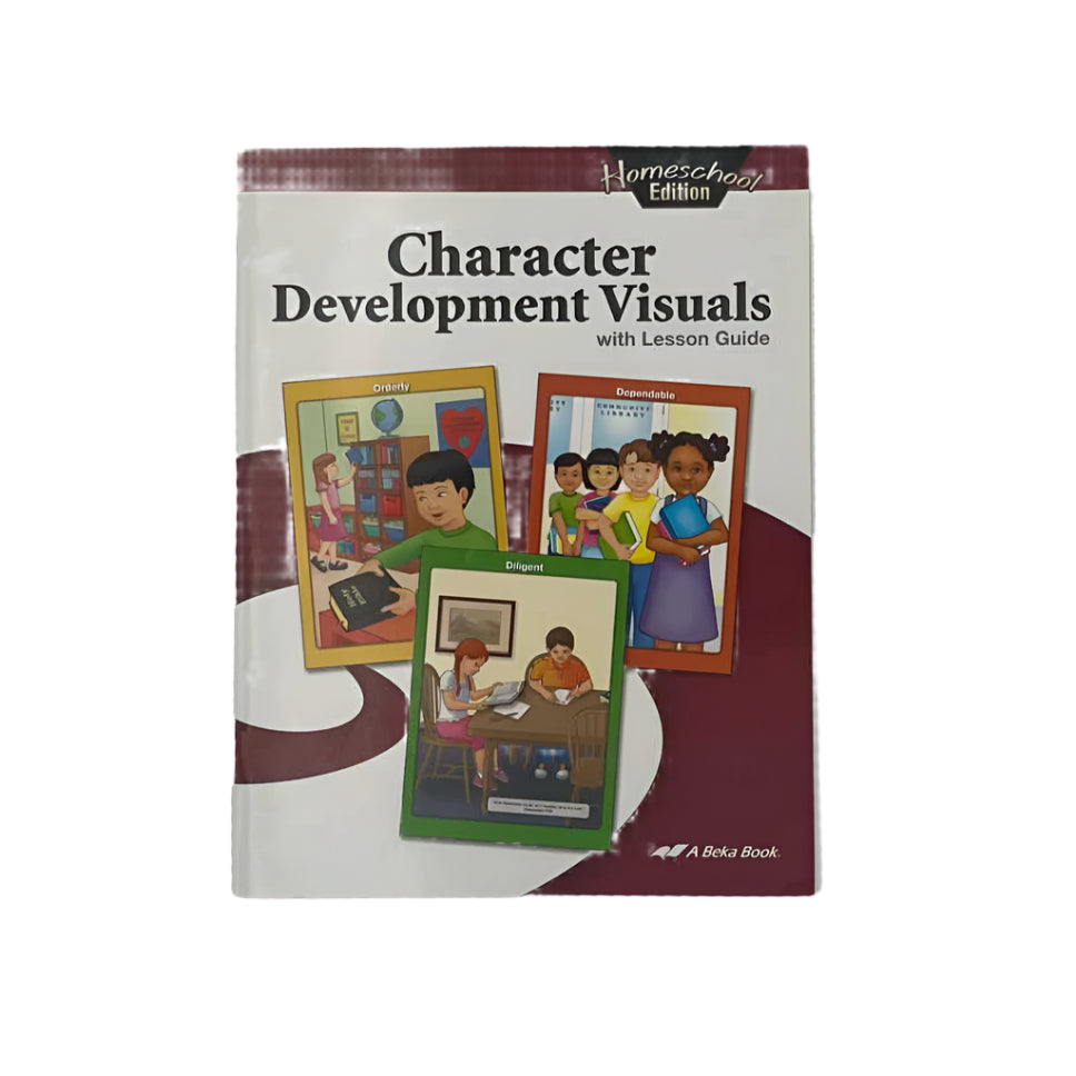 A Beka Kindergarten K5 Character Development Visuals w/Lesson Guide Homeschool Ed. Social Studies