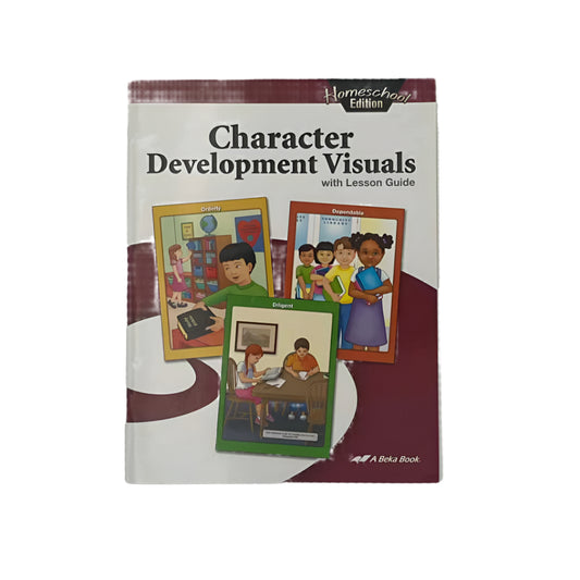 A Beka Kindergarten K5 Character Development Visuals w/Lesson Guide Homeschool Ed. Social Studies