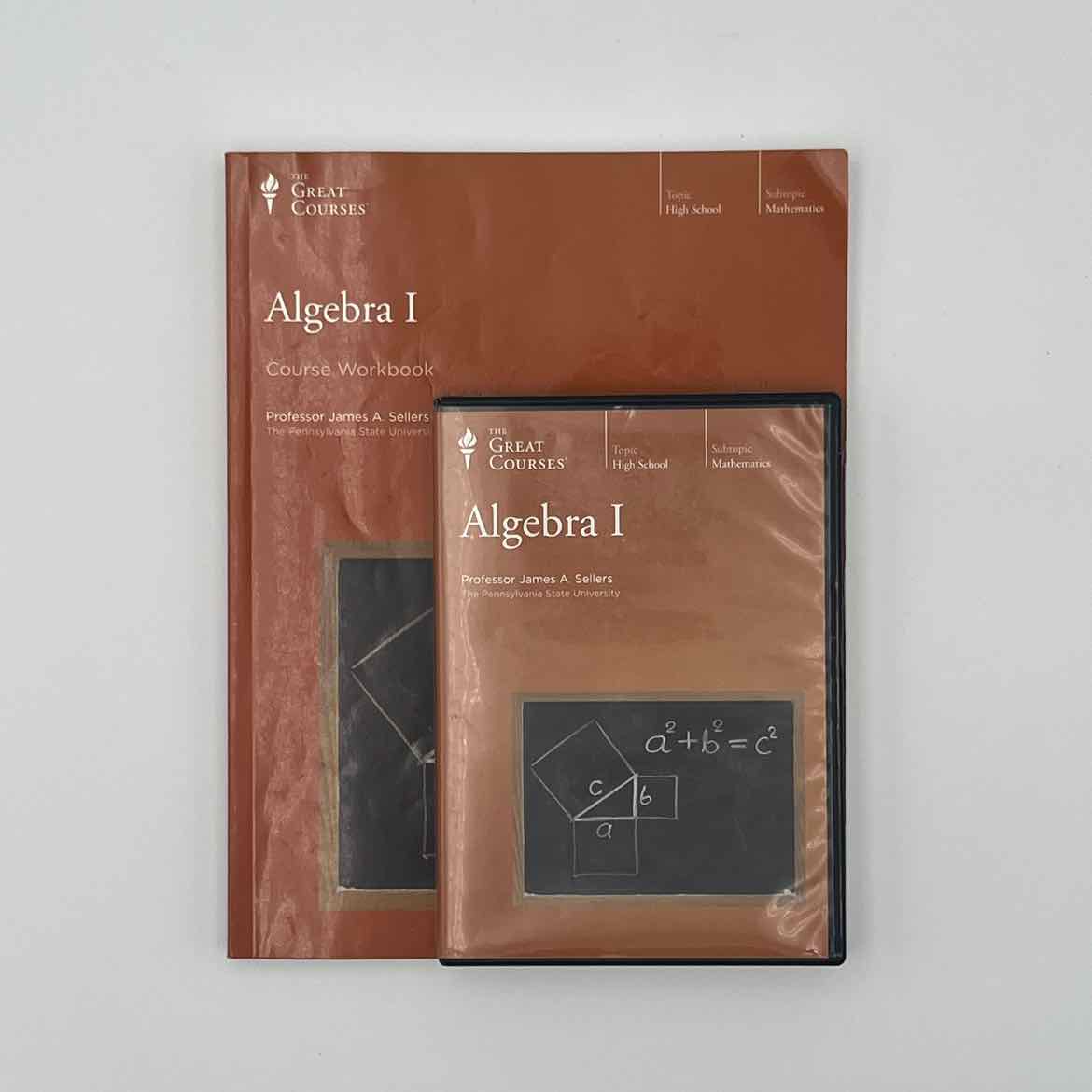 The Great Courses Highschool DVD Professor James A. Sellers Math Curriculum