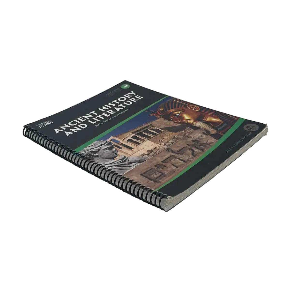 My Father's World Ancient History & Literature Daily Lesson Plans on a white background.