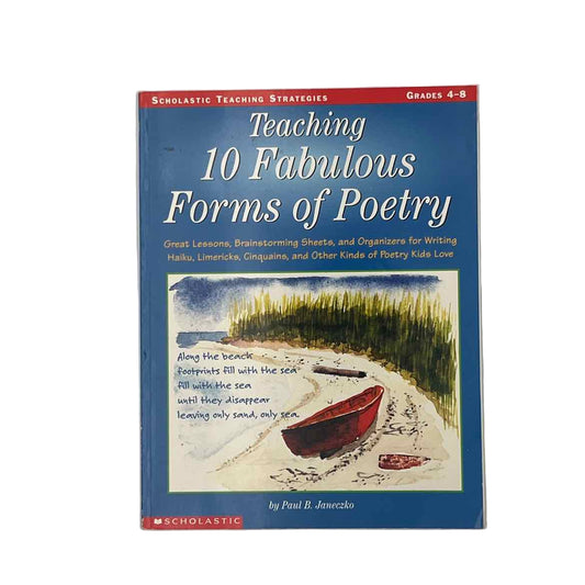 Scholastic Teaching 10 Fabulous Forms of Poetry