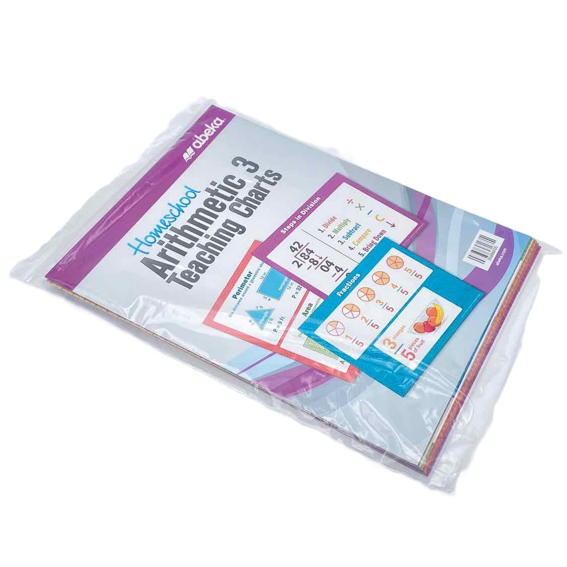 Abeka Arithmetic 3 Teaching Charts Visual Aid Curriculum