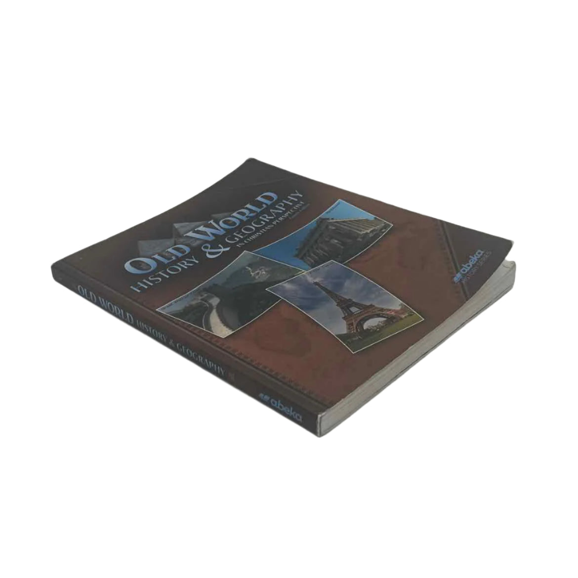 A Beka 5th Grade Student Book Old World History & Geography (highlighting & a few answers)