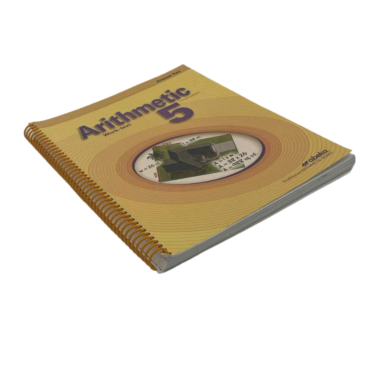 A Beka 5th Grade Arithmetic 5 Word-text Answer Key 4th Ed.