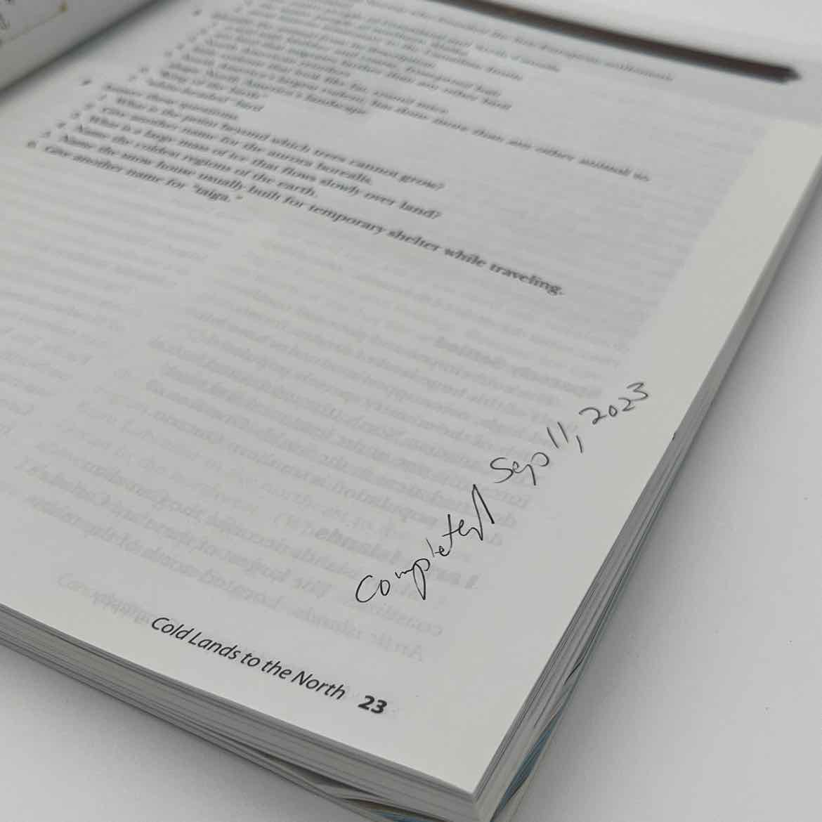 A Beka New World History and Geography (marking throughout)