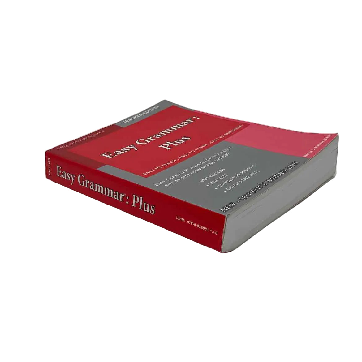 Easy Grammar Easy Grammar Plus Teacher's Ed. on a white background.