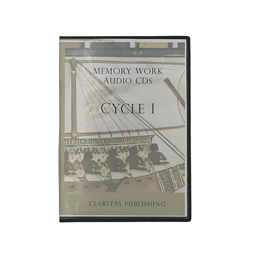 Claritas Publishing K-6th Grade Claritas Cycle 1 Memory Work Audio CDs Classical Curriculum