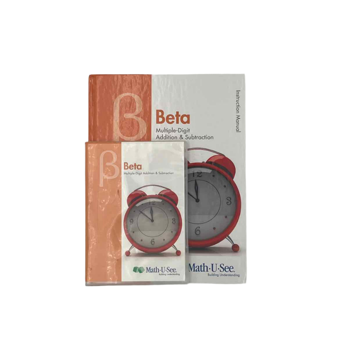 Math-U-See Beta Instruction Pack w/Manual & DVD (2pc)