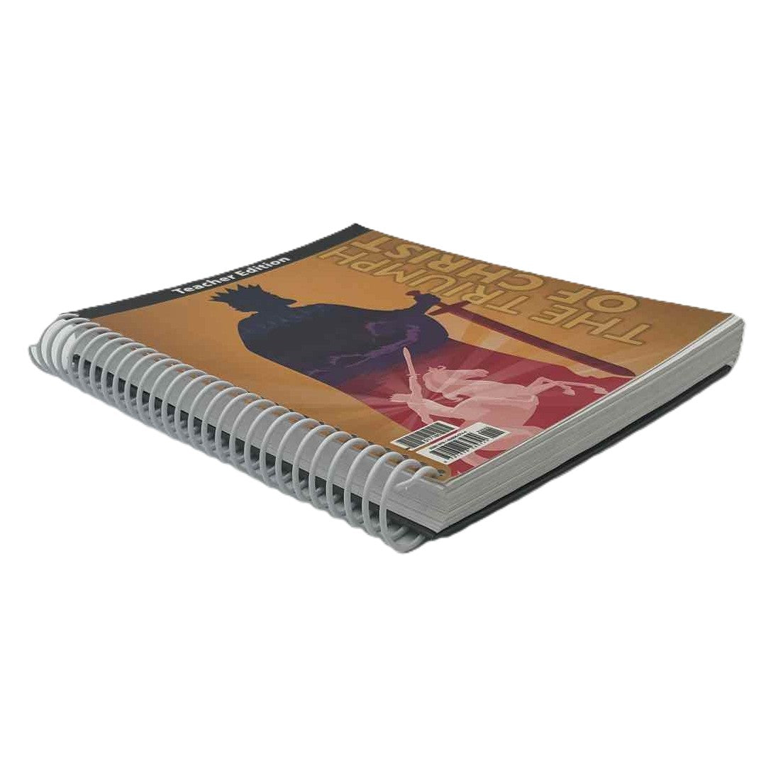 Bob Jones The Triumph of Christ Teacher Edition on a white background.