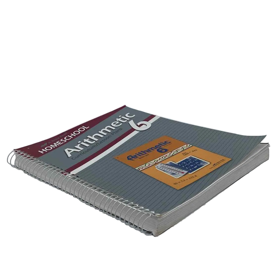 A Beka 6th Grade Lesson Plan Book Math Curriculum