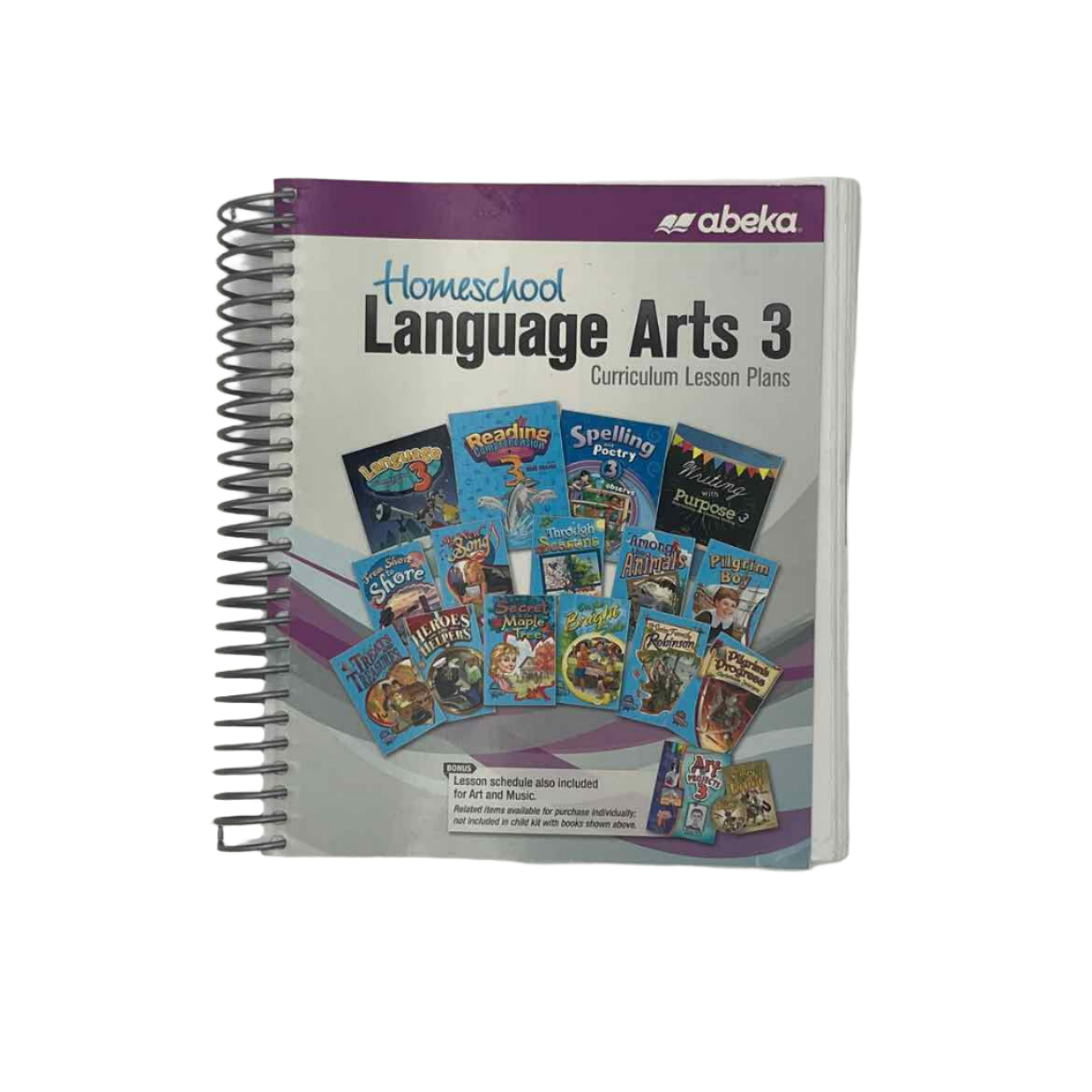 A Beka 3rd Grade Language Arts 3 Curriculum Lesson Plans