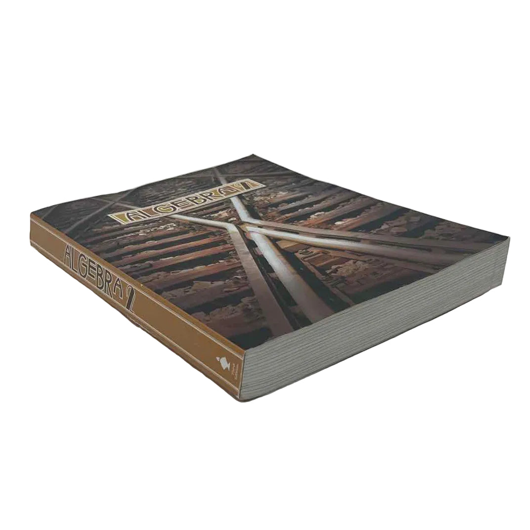 Bob Jones Algebra 2 Student Text 3rd Ed. on a white background.