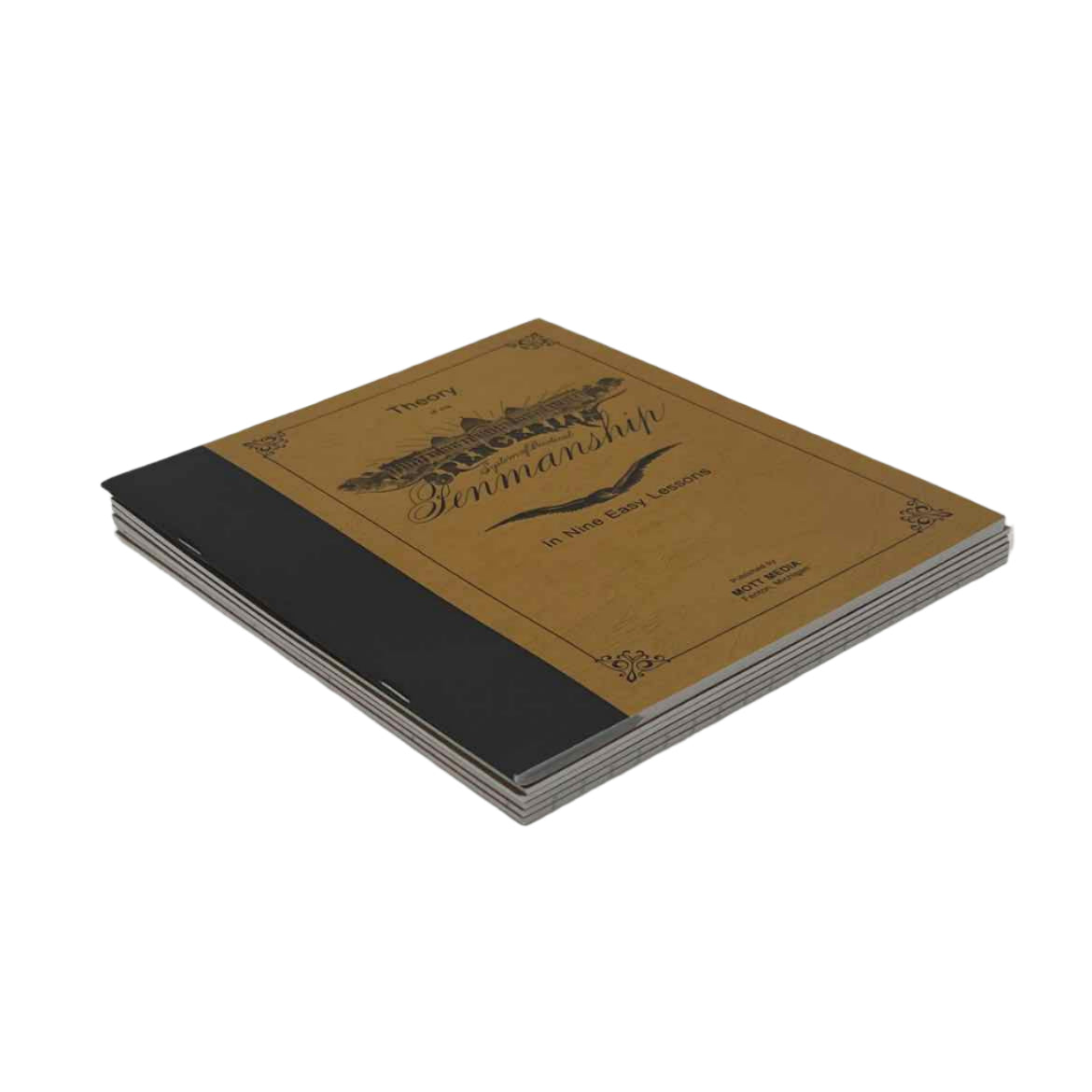 Mott Media Spencerian Penmanship Theory Book & 5 Copybooks Set