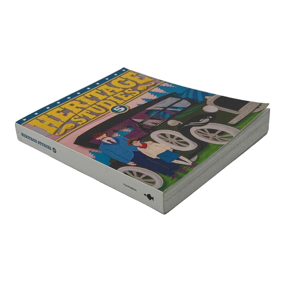 Bob Jones BJU Heritage Studies 5 Student Text on a white background.