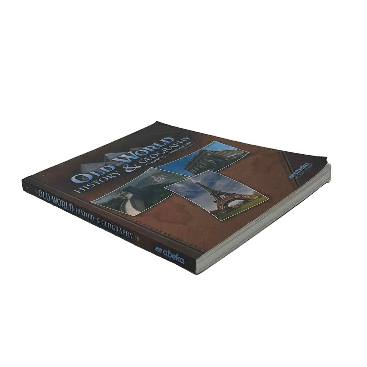 A Beka Old World History & Geography Student Text on a white background.