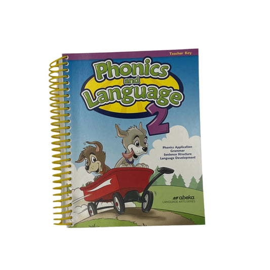 Abeka Phonics and Language 2 Teacher Key