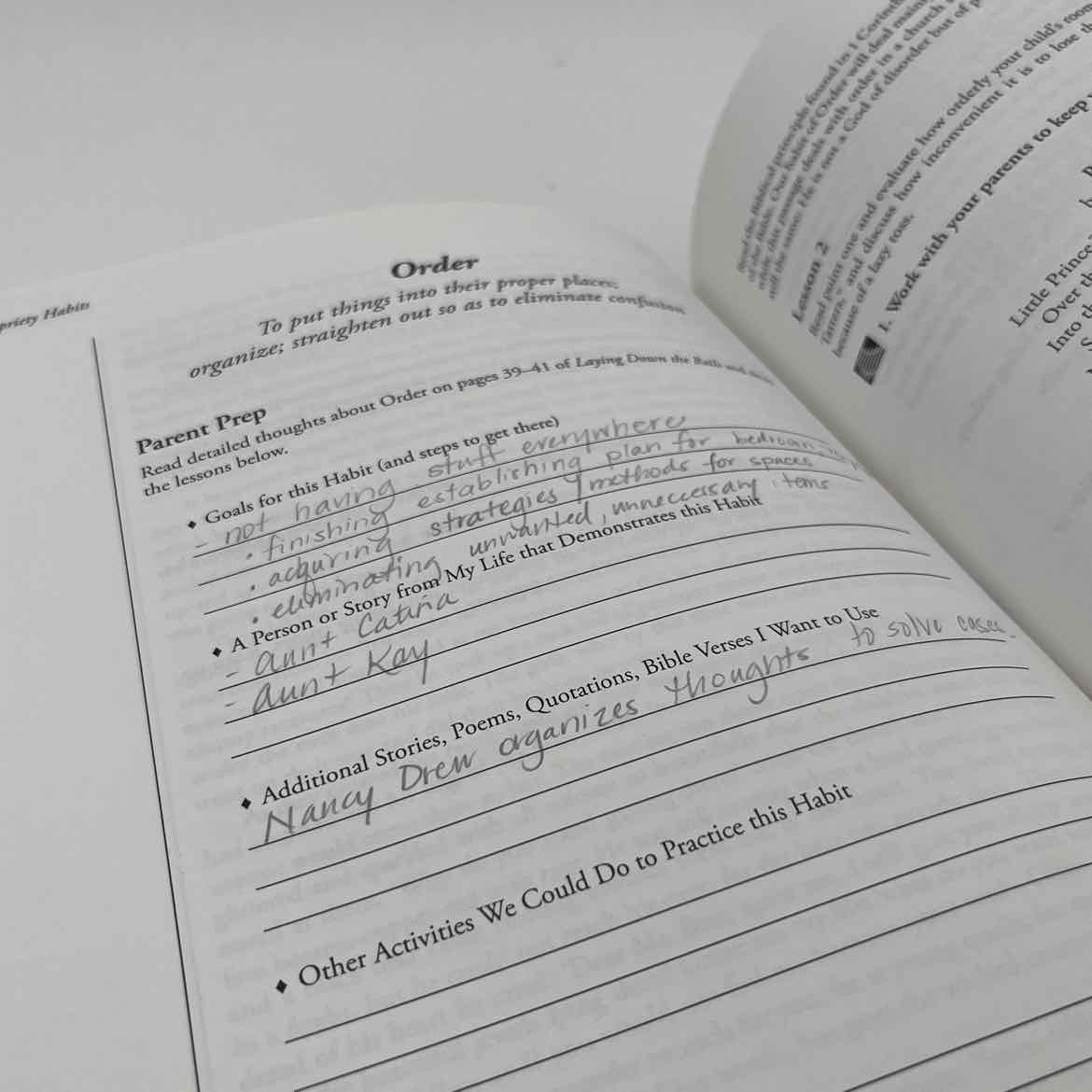 Simply Charlotte Mason Laying Down the Rails Habits Handbook & Children's Companion Bks. 1 & 2 (3-pc) (pencil ans on 1 pg)