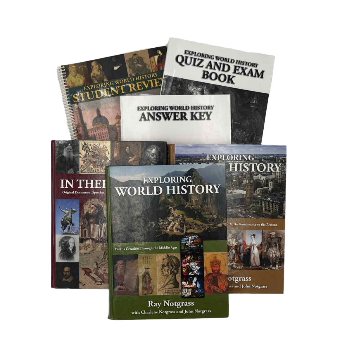 Notgrass Exploring World History Curriculum Package and Student Review Pack