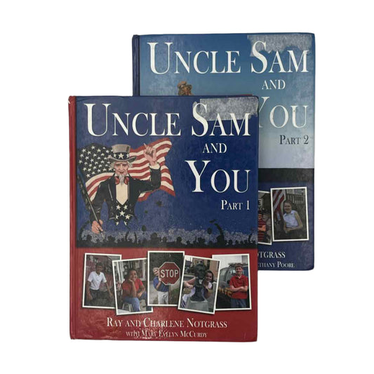 Notgrass 5th-8th Grade Uncle Sam & You Parts 1 & 2 Partial Set 1st Ed.