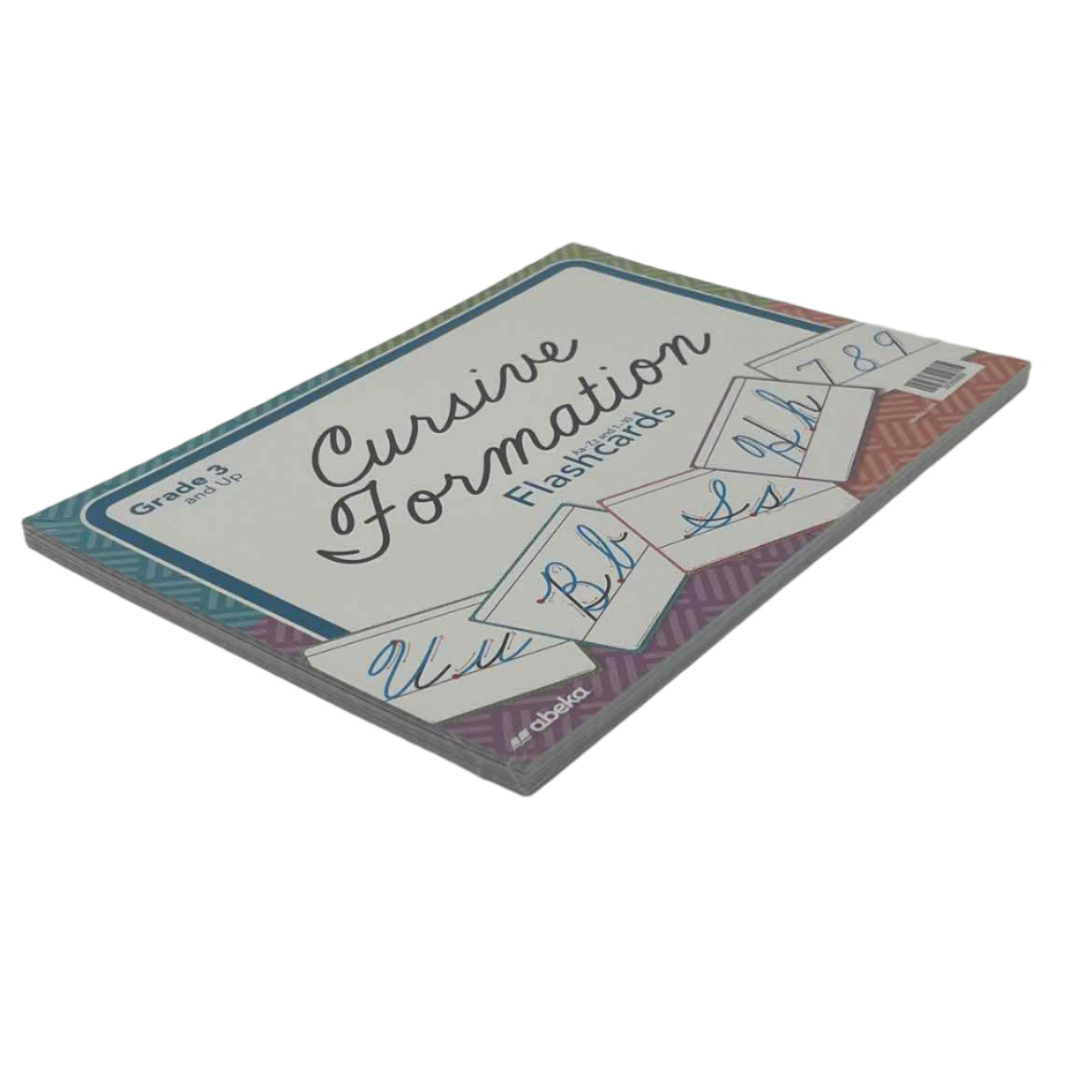 A Beka 3rd-12th Grade Grades 3 & Up Cursive Formation Flashcards