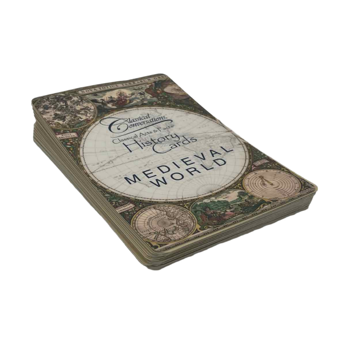 Classical Conversations K-12th Grade Review Cards/Flash Cards Classical Acts & Facts History Cards - Medieval World History