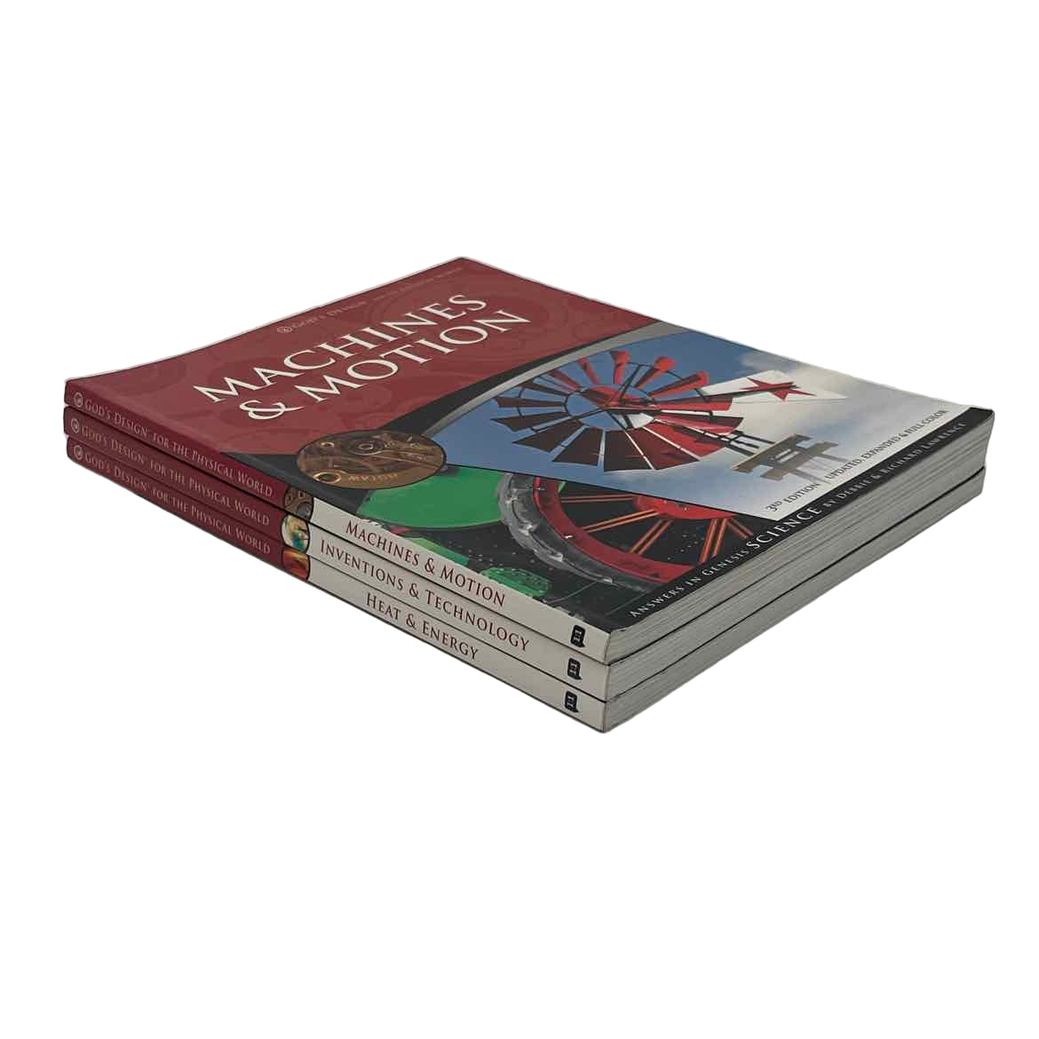 Answers In Genesis 3rd-8th Grade God's Design for the Physical World Textbooks 3rd Ed. Science Curriculum