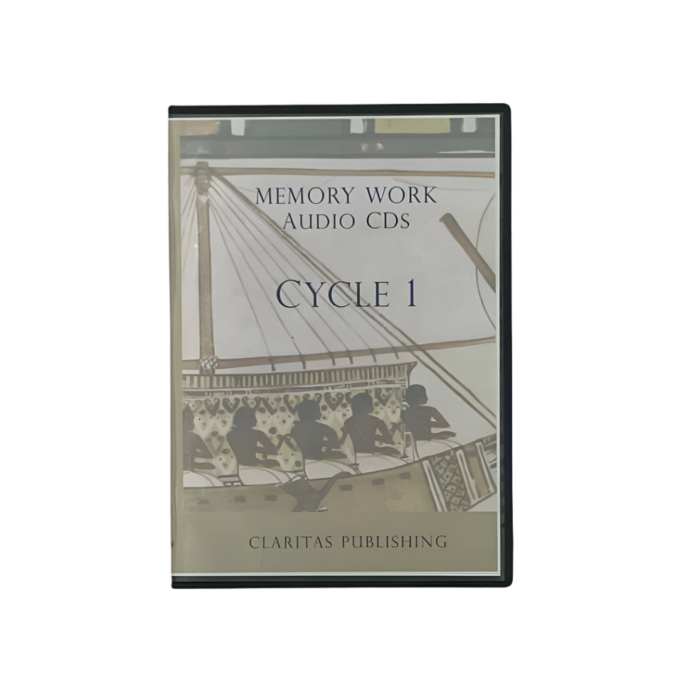 Claritas Publishing K-6th Grade Cycle 1 Memory Work Audio CDs Classical Curriculum