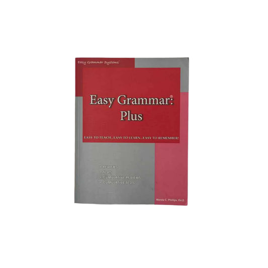Easy Grammar Plus 7th Grade Teacher's Ed.