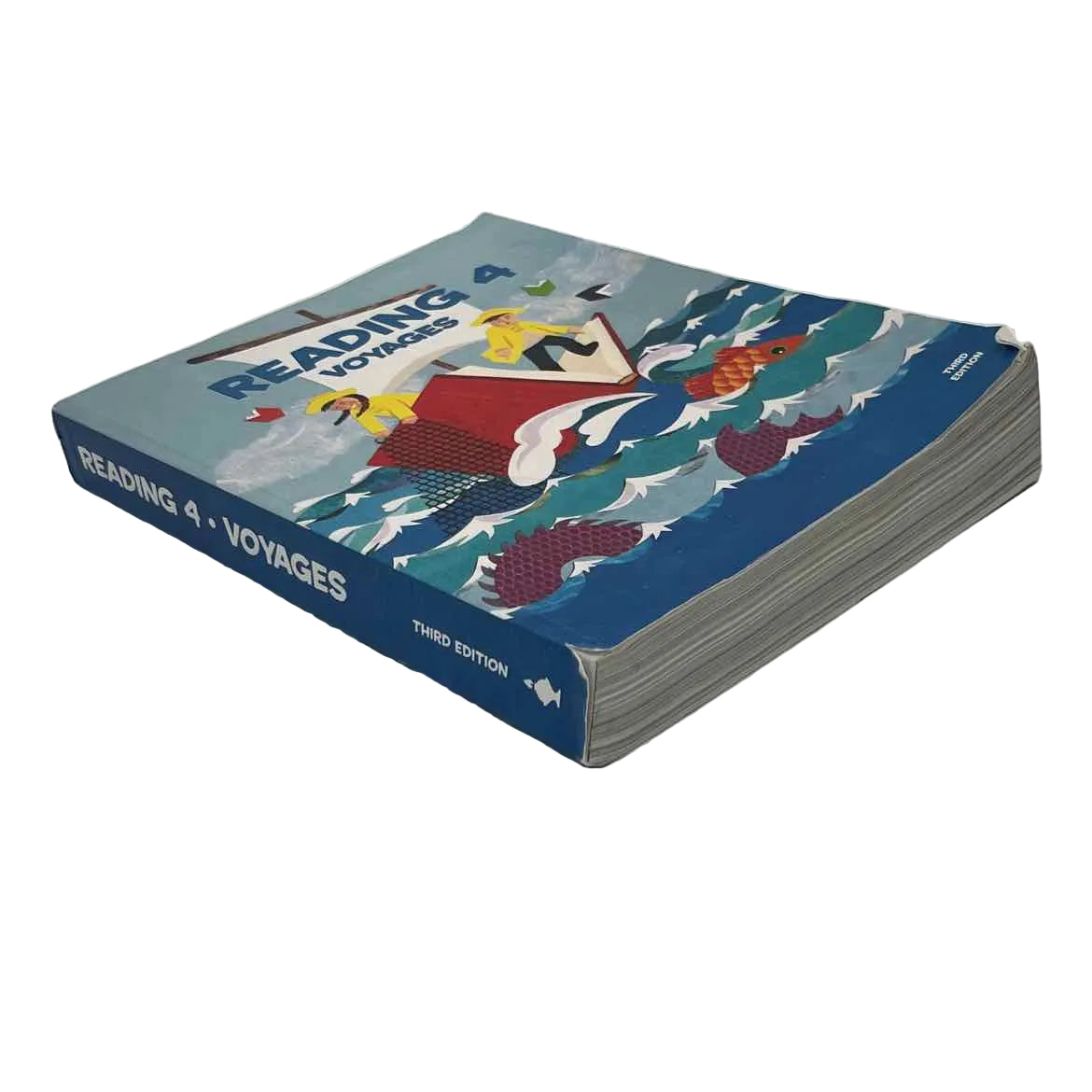 BJU Reading 4 Voyages 3rd Ed. on a white background.