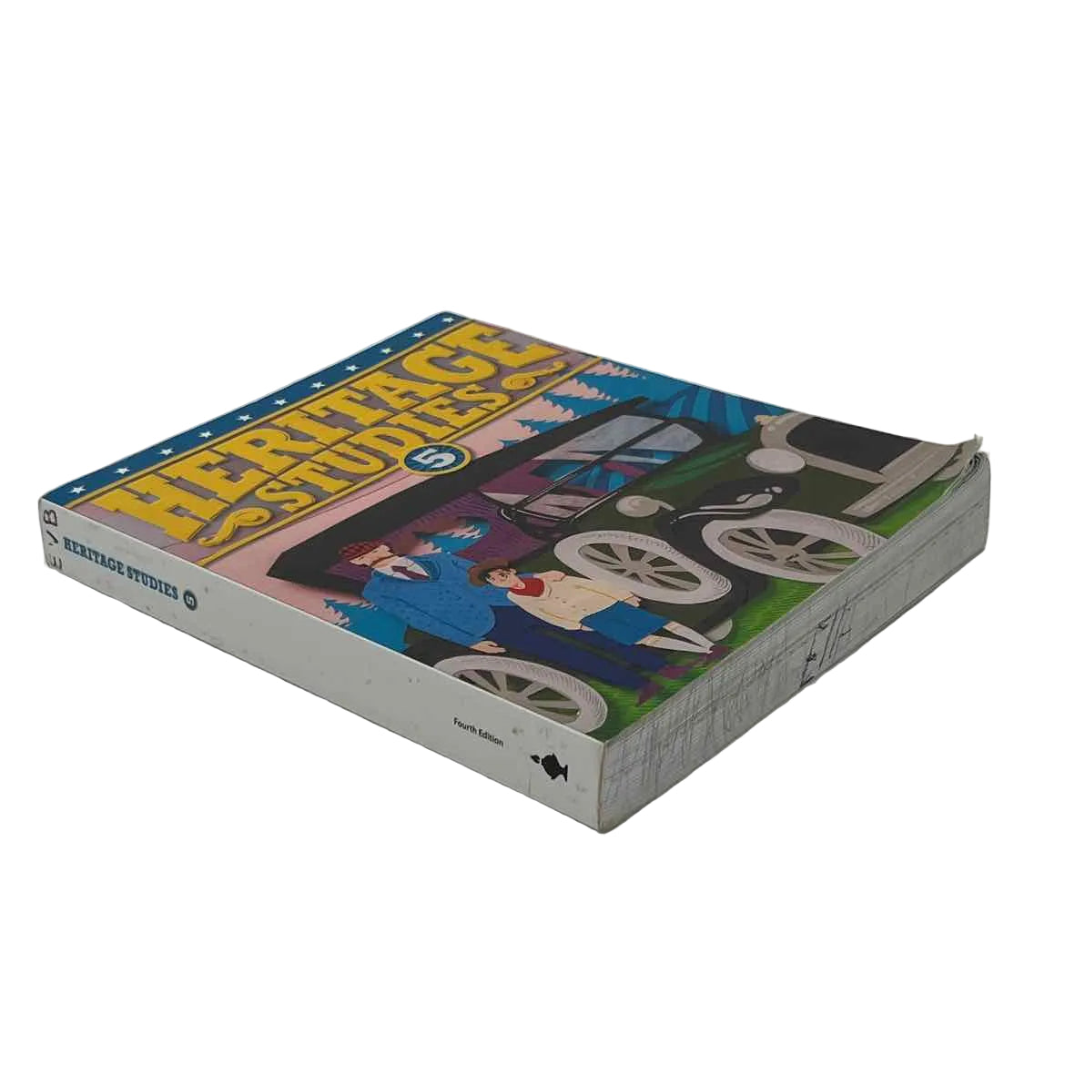 Bob Jones BJU Heritage Studies 5 Student Text on a white background.