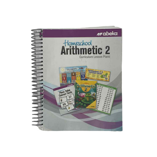 A Beka 2nd Grade Homeschool Arithmetic 2 Curriculum Lesson Plans 3rd Edition