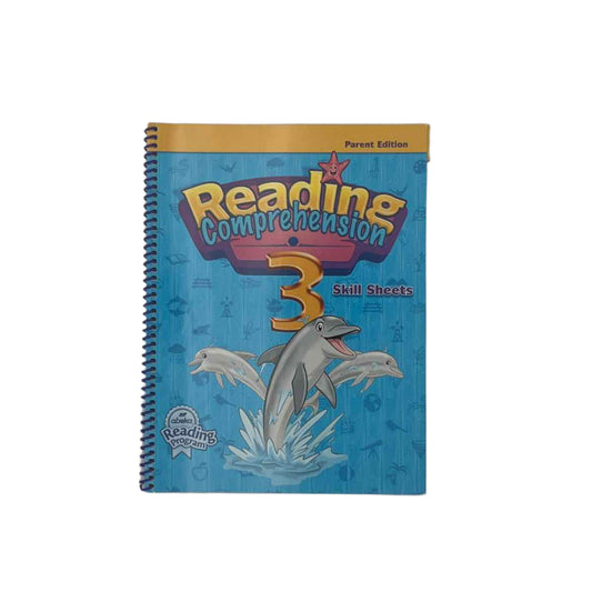 A Beka 3rd Grade Reading Comprehension 3 Skill Sheets Parent Ed.