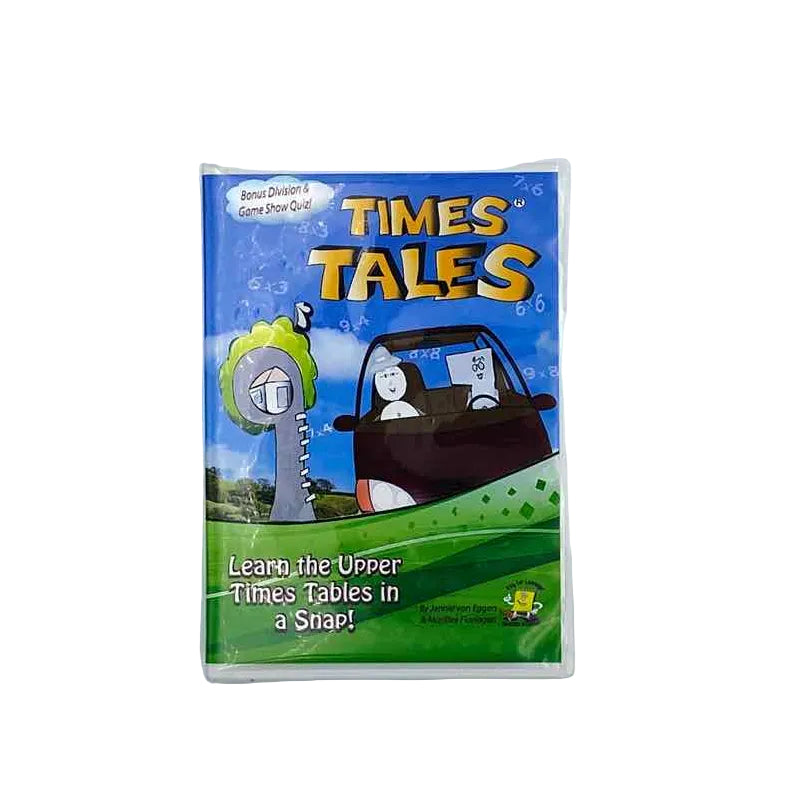 2nd-6th Grade Times Tales DVD &amp; CD Set (2015 ed) Math Curriculum on a white background.