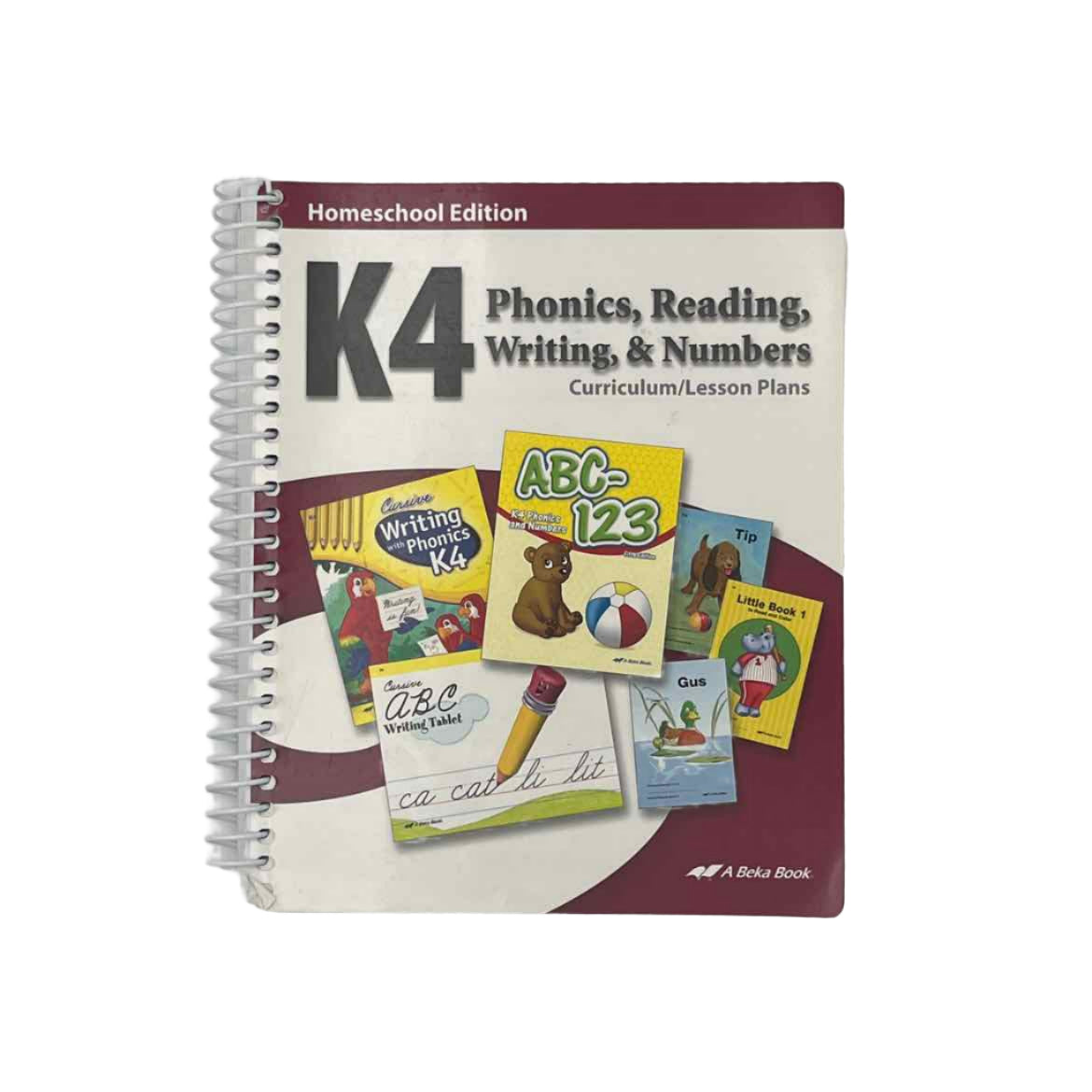 Abeka Phonics, Reading, Writing, & Numbers Curriculum/Lesson Plans