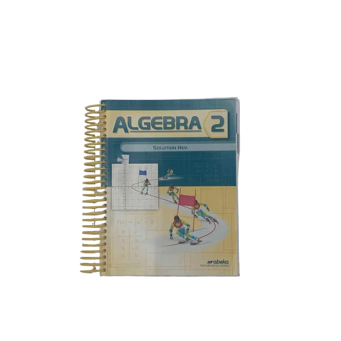 A Beka 10th Grade Math Curriculum on a white background.