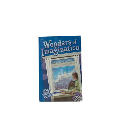 Wonders of Imagination (2d) A Beka 2nd Grade Reader 1st Ed. Reading/Literature Curriculum on a white background.