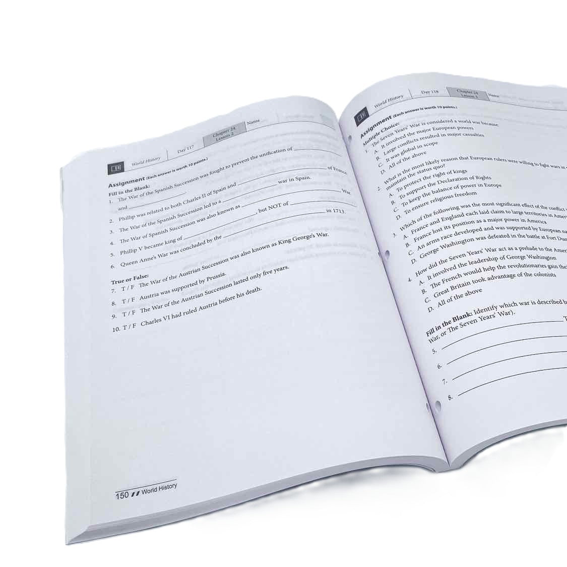 World History - Observations & Assessments from Creation to Today Teacher Guide