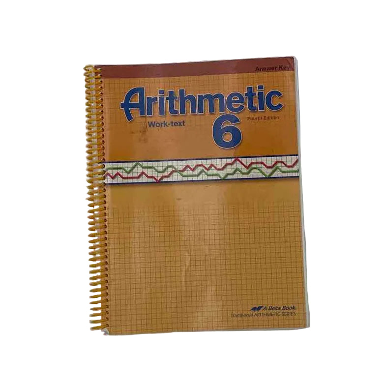 A Beka 6th Grade Math Curriculum