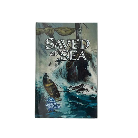 A Beka Saved at Sea on a white background.