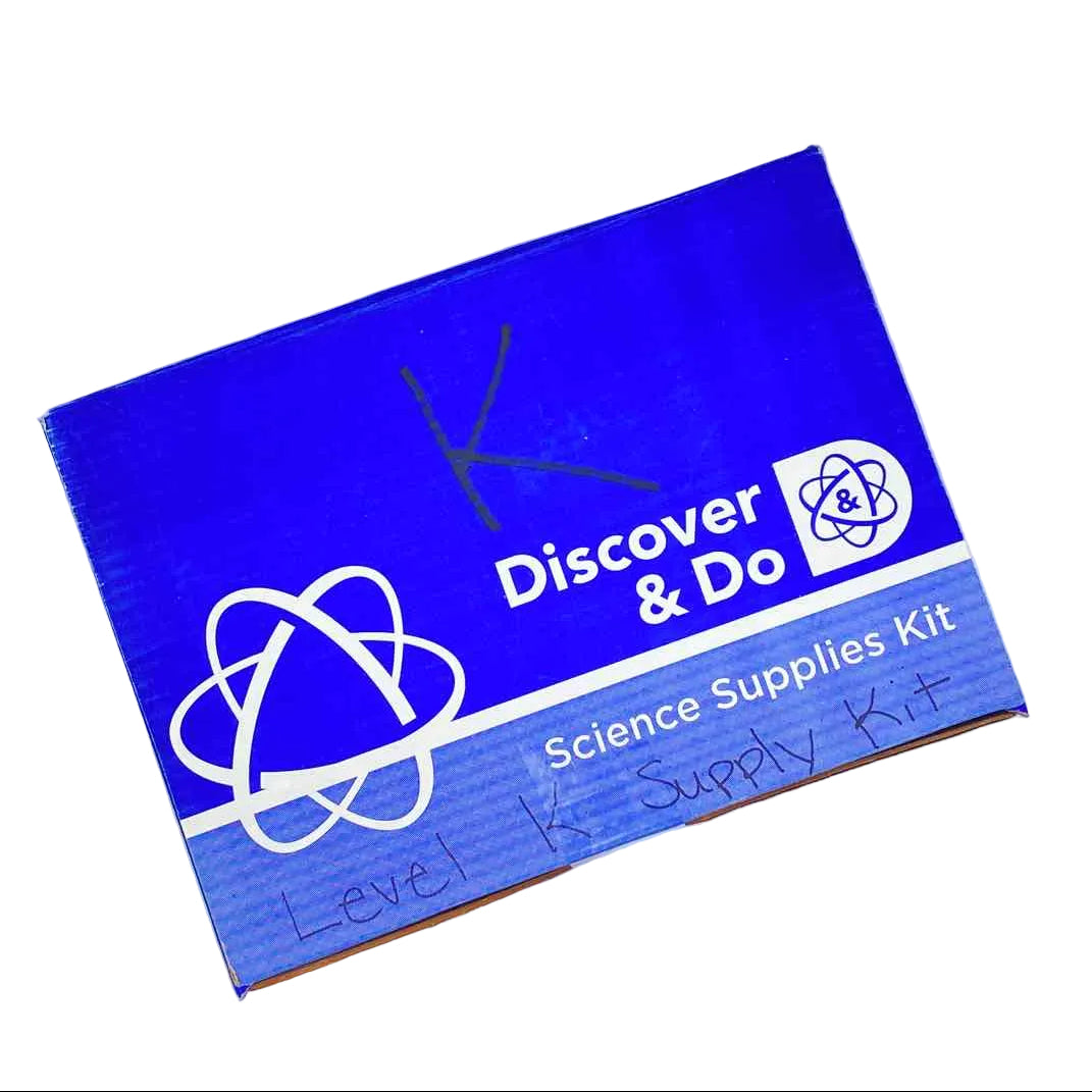 Discover & Do: Kindergarten Science Supplies Kit (missing sand only)