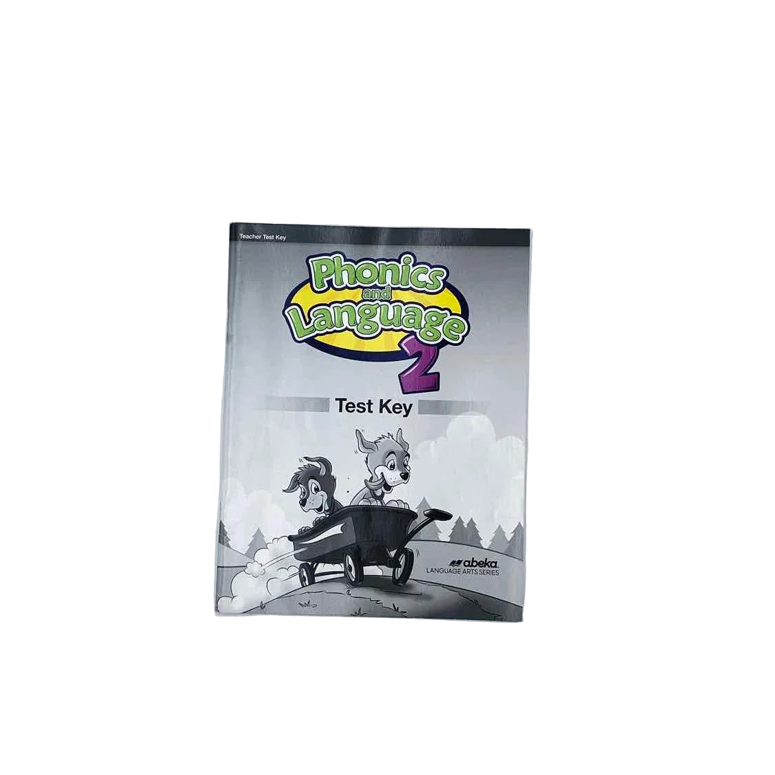 A Beka 2nd Grade Answer Key 1st Ed. Language Arts Curriculum on a white background.