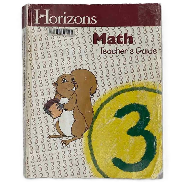 Alpha Omega Publications Horizons Math 3 Teacher's Guide