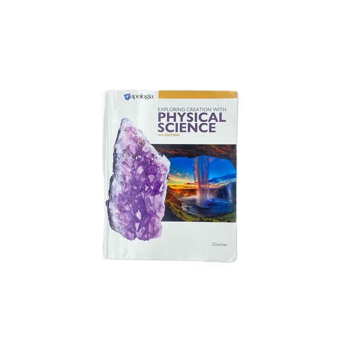 Apologia 8th Grade Student Book 4th Ed. Vicki Dincher Science Curriculum