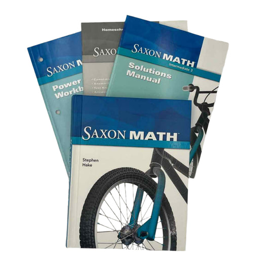 Saxon Math Intermediate 3 Comp Homeschool Kit