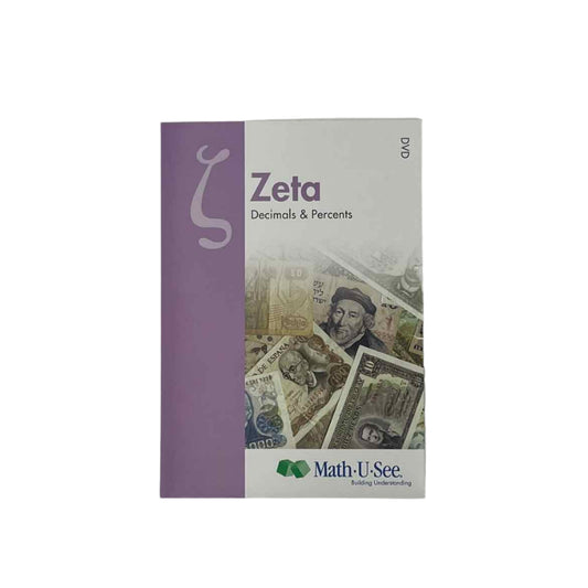 Math-U-See Elementary Zeta - Decimals & Percents Instruction DVD 2012 Ed.